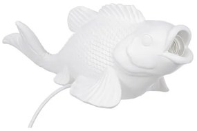 Dekor biela stolná lampa KAPOR KOI