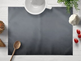 Biante Saténové prestieranie na stôl polyesterový Satén LUX-L049 Antracitovo sivé 35x45 cm