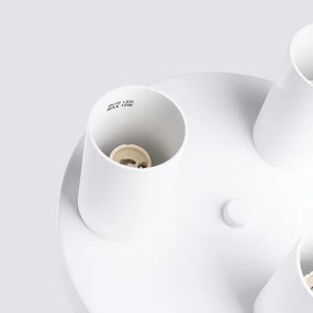 Sollux SL.1464 - Bodové svietidlo LAGOS 3xGU10/10W/230V biela