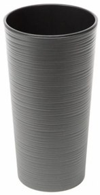 Kvetináč UH o300 mm LILIA DLUTO antracit výška 570 mm KLC
