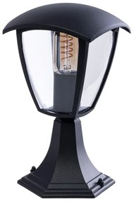 Vonkajšia lampa FOX 1xE27/40W/230V IP44 čierna