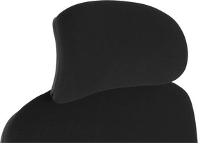 Kancelárska ergonomická stolička Neoseat ROBIN — čierna, nosnosť 150 kg