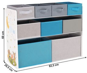 Organizér na hračky Daria 2 (viacfarebné). Vlastná spoľahlivá doprava až k Vám domov. 1029676