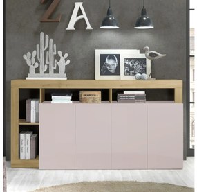 Komoda LENOR kašmír/hnedá