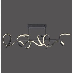 Leuchten Direkt 19032-18 - LED Stmievateľný luster na tyči CURLS 3xLED/25,8W/230V