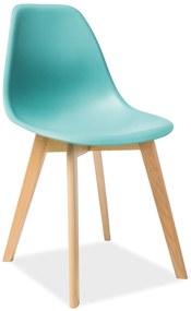 Jedálenská stolička DEBRA Farba: mätová