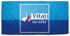 Sablio Uterák Vitaj na svete - 70x140 cm