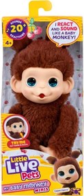 Interaktívna mini opička Chikki Cherry Moose 26765