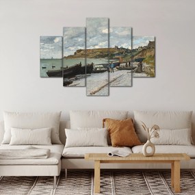 Obraz - Claude Monet, Sainte Adresse, reprodukcia (150x105 cm)