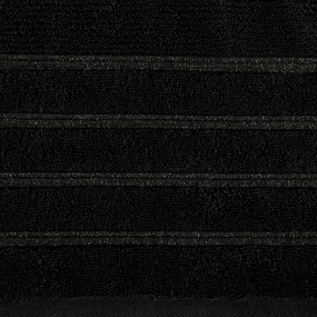 Dekorstudio Uterák AMIRA čierny 100% bavlna s lesklou niťou Rozmer uteráku: 50x90cm