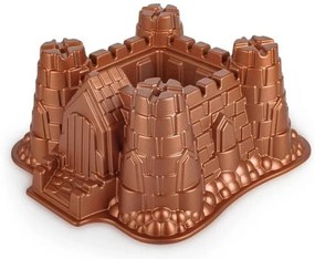 Forma na bábovku KITCHISIMO hrad/medená