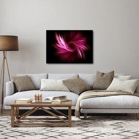 Obraz - ružová abstrakcia (70x50 cm)