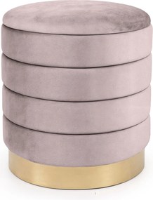 Taburet Luna růžový