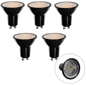 Sada 5 stmievateľných LED žiaroviek GU10 50 mm Honey Rate 6W 400 lm 3000K