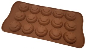 Silikónová forma na čokoládové bonbóny Smajlíci 53729