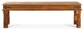 furniture-nabytek.cz - Jedálenský set s lavicou pre 6 osôb z masívneho palisandrového dreva