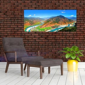 Obraz - River Yangtze (120x50 cm)