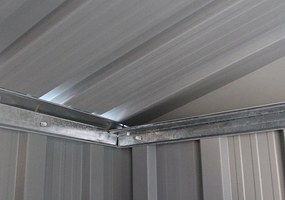 Záhradný domček plocha 213 x 191 cm (šedá)