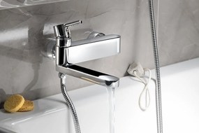 Sapho Sapho, RHAPSODY podomietková batéria pre bidetové spŕšky, 1 výstup, chróm, 5541