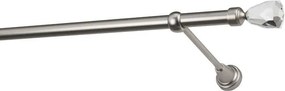 Garniže 19mm - jednoradové - CRYSTAL CONE - satin