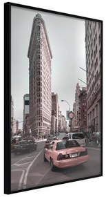 Artgeist Plagát - Urban Traffic [Poster] Veľkosť: 30x45, Verzia: Zlatý rám