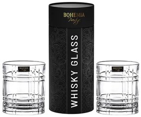 Súprava 2 pohárov na whisky BOHEMIA PRESTIGE SEMPRE 340 ml