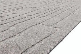 Koberec Agnella Morphic Rifts V sivý