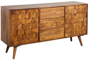 Dizajnová komoda Justice, 145 cm, sheesham