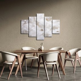 Obraz - Biele perie (150x105 cm)