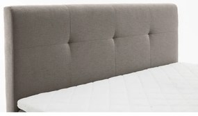 Svetlosivá boxspring posteľ 180x200 cm Stockholm – Meise Möbel
