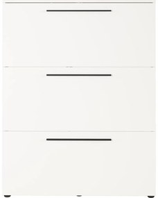 Biela výklopná skrinka na topánky Utah - Germania