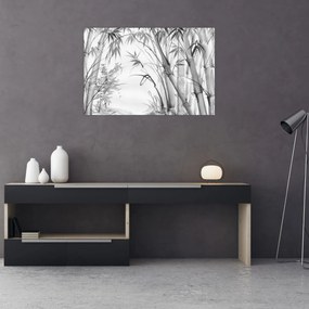 Obraz - Bambusový les (90x60 cm)