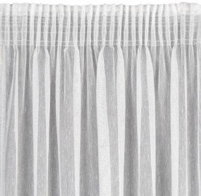 ZÁCLONA NA PÁSKE ADEL 140X250 CM BIELA