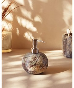 Mramorový dávkovač mydla v prírodnej farbe 200 ml Spalsh – Kave Home