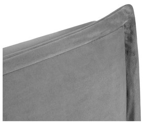 Sivé čelo postele 180x120 cm Monica – Milo Casa