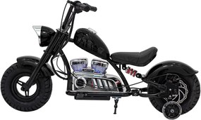 Ramiz Chopper Warrior Motocykel čierny