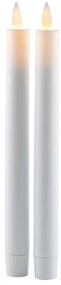 LED sviečky v súprave 2 ks na baterky (výška 25 cm) Sara Crown – Sirius