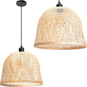 Toolight Toolight, stropné svietidlo 1xE27 APP1336-1CP, hnedá, OSW-02413