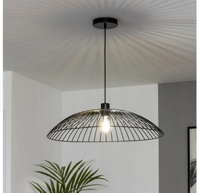 Brilagi - LED luster na lanku CERIA WIRE 1xE27/40W/230V priemer 60 cm čierna