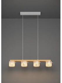 Eglo 900881 - LED RGBW Stmievateľný luster na lanku PORTICO-Z 4xLED/3,7W/230V