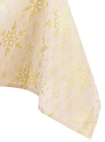 Obrus AmeliaHome White Christmas zlatý
