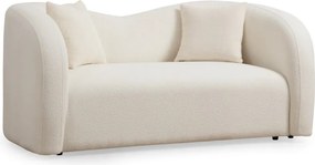 Dvojmiestna pohovka Asos 170 cm bouclé krémová