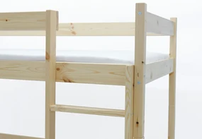 Wilsondo Nelakovaná poschodová posteľ s roštom Paulína 90x200 - prírodná