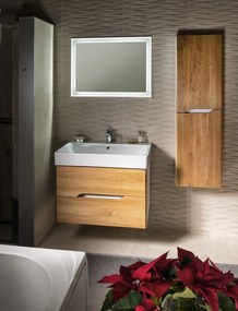 Sapho Sapho, FLUT LED podsvietené zrkadlo 600x800mm, biela, FT060