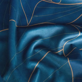 ZATEMŇOVACÍ ZÁVES LIMITED COLLECTION LOTOS2 140X250 CM MODRÁ