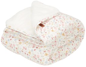 Prikrývka 70x100 cm Kvety a motýle