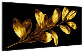 Wonderwall Air Art Smart, infračervený ohrievač, 120 x 60 cm, 700 W, zlatý list