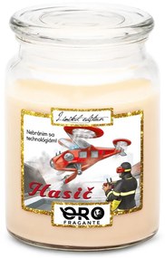 Sviečka Moderný hasič (Vôňa sviečky: Vanilka)