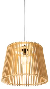 Rustikálne vonkajšie závesné svietidlo drevo IP44 - Jayla