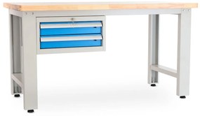 Dielenský stôl Solid OAK-20, 150 cm, závesný box, dub